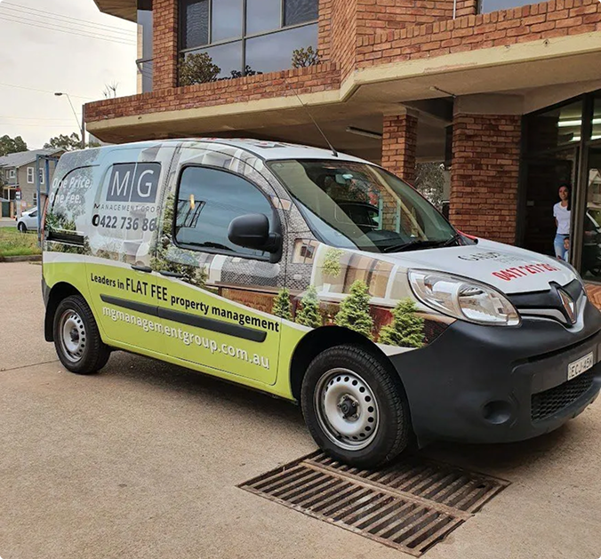 Vehicle graphics Brisbane — custom fleet wrap by SignArt
